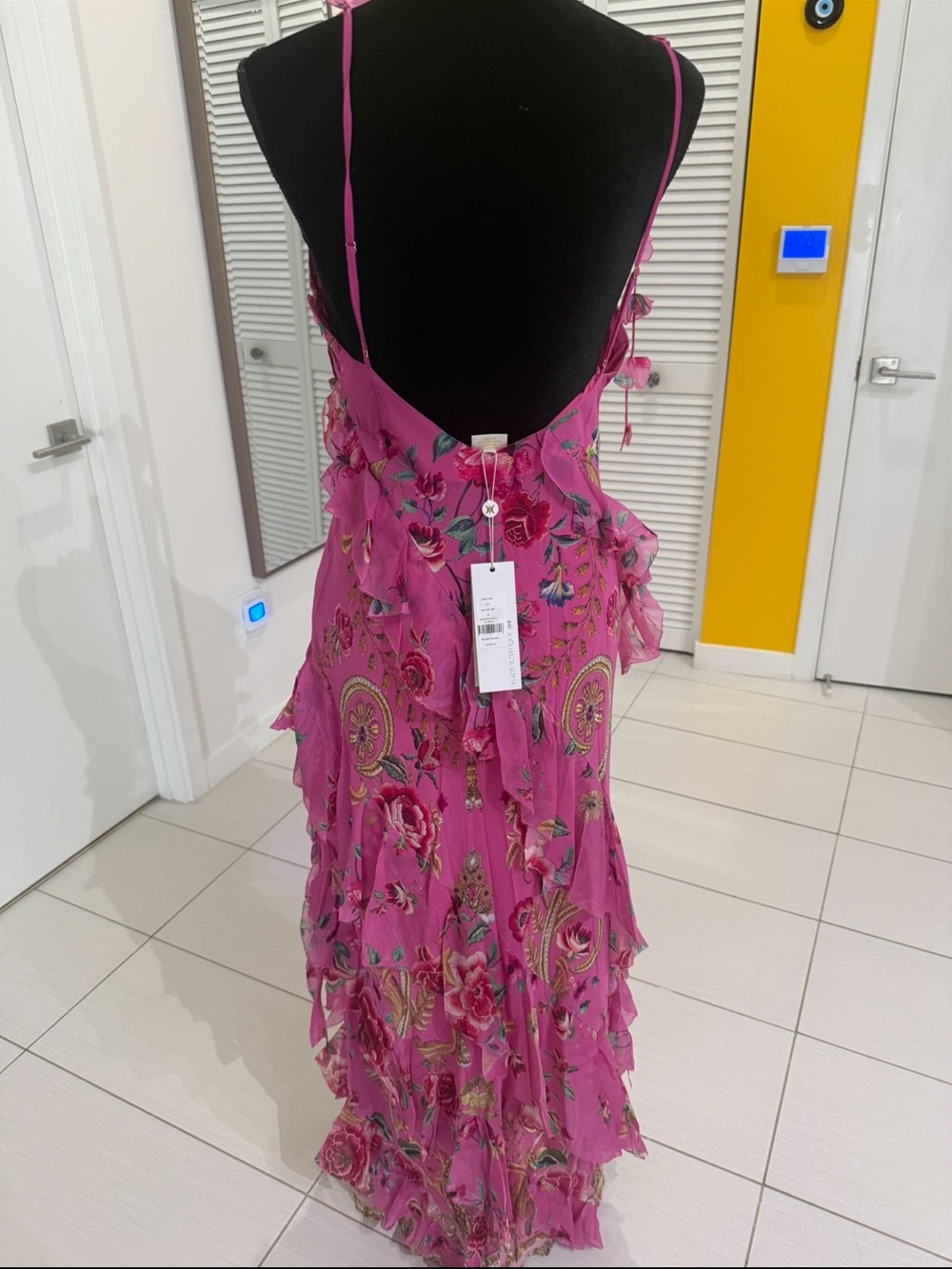 Camilia Floral Ruffle Maxi Dress - Picture 3 of 4